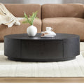 Modern Luxury Oval Coffee Table for Living Room.