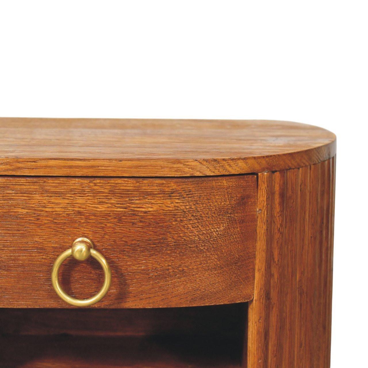 Artisan Furniture Solid Wood Nightstand for Bedrooms.