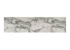 Matilda 63' White Marble Console Table.