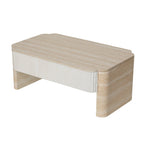 Lift Top Coffee Table with Hidden Storage for Small Spaces.