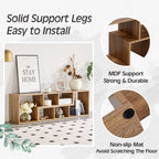 2 Pieces Cube TV Stand for Versatile Living Room Setup.