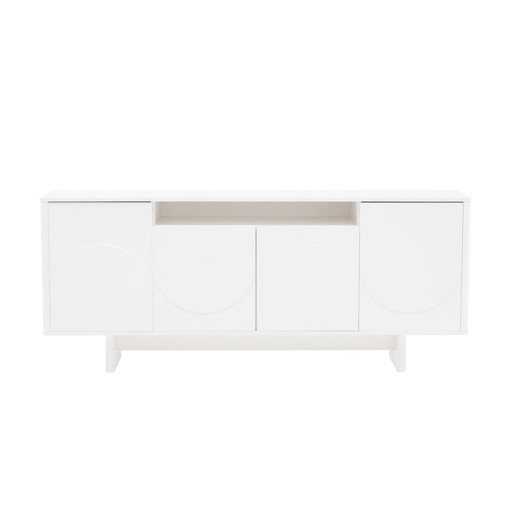 Ella 71' Sideboard in White