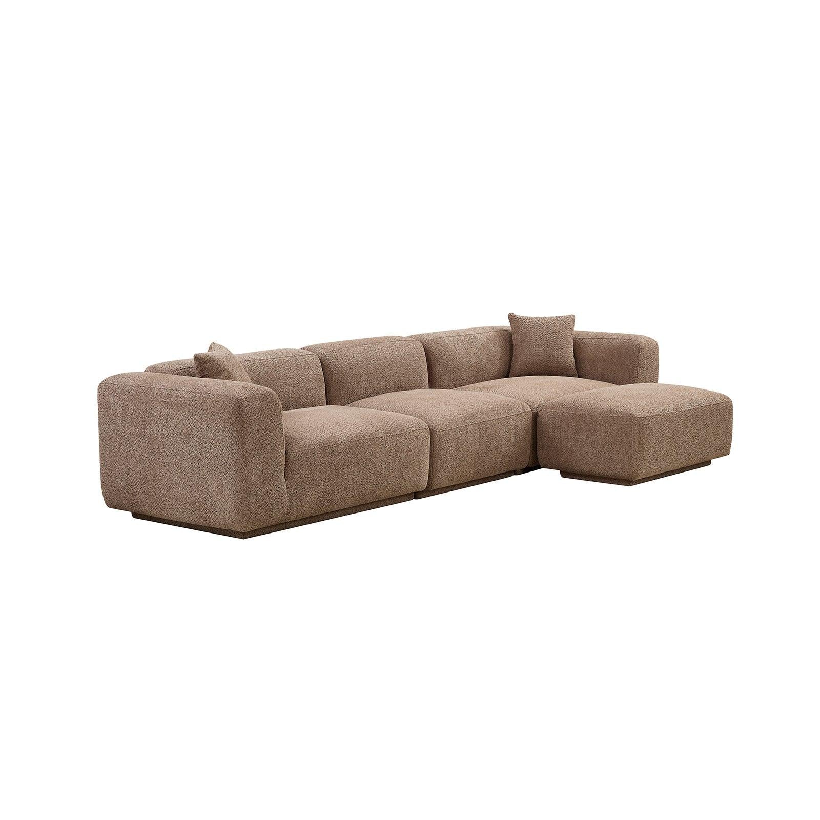 Minimalist Sectional Sofa for Living Room & Bedroom.