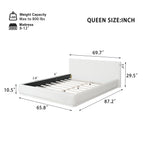 Comfortable Upholstered Bed for Cozy Bedrooms.