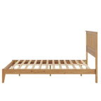 Malinda Mission Style Queen Panel Bed for Modern Spaces.