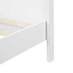 Pine Solid Wood King Size Bed - No Box Spring Needed.