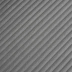 Close-up of dark grey corduroy fabric texture on modular sofa, highlighting its soft, ribbed surface for a cozy modern look.