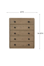 English Knotty Oak Chest with Storage Features.