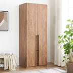 Lee 32' Wardrobe Closet in Golden Brown