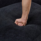 Modern Curved Sofa with Love Heart Design for Living Room.