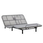 Caron Adjustable Wingback Bed Bundle Set - Queen Size.