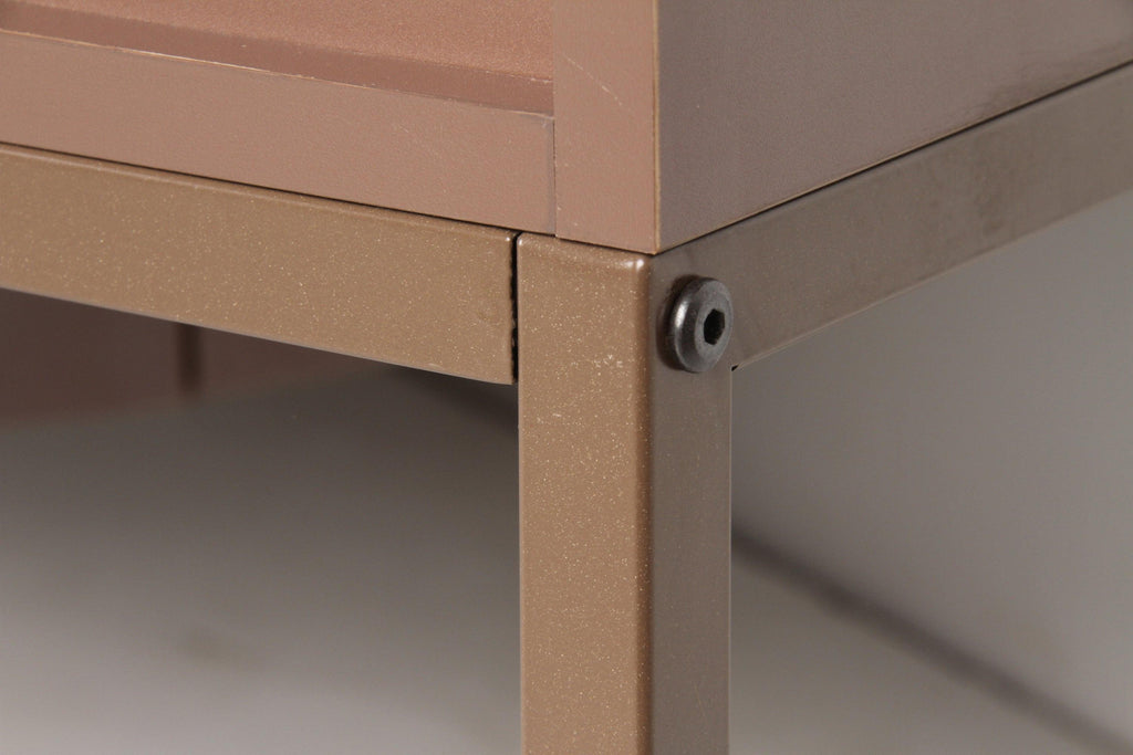 Modern Luxury Sideboard Cabinet with Unique 3D Wave Texture.