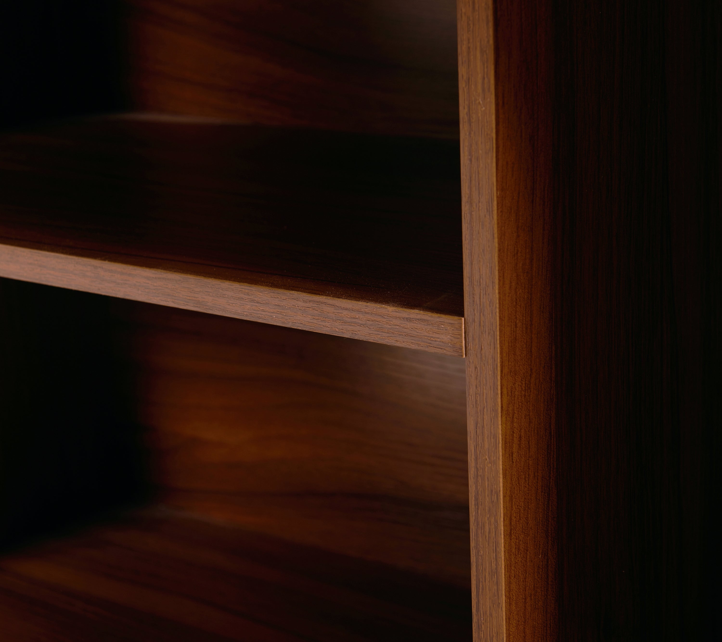 55.1''L, Home Office L-Shaped Versatile Desk Height Adjustable Extendable Desk with Storage Drawers and Cabinet, Walnut