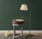 Solid Wood Rustic Charm Stool for Dining Room Use.