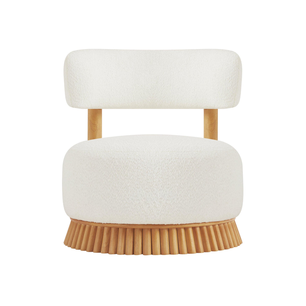 Modern Farmhouse Armless Chair for Living Room and Bedroom.