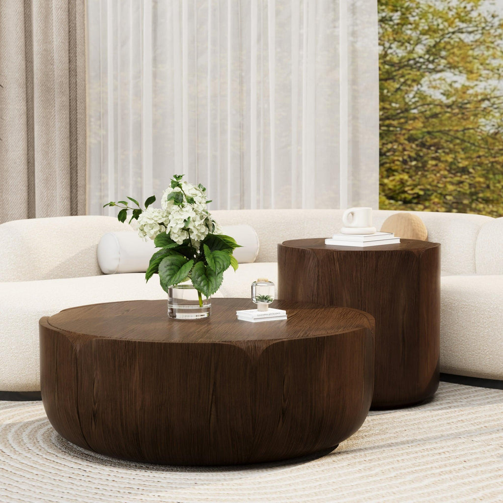 Modern Coffee Table Set for Indoor and Outdoor Spaces.