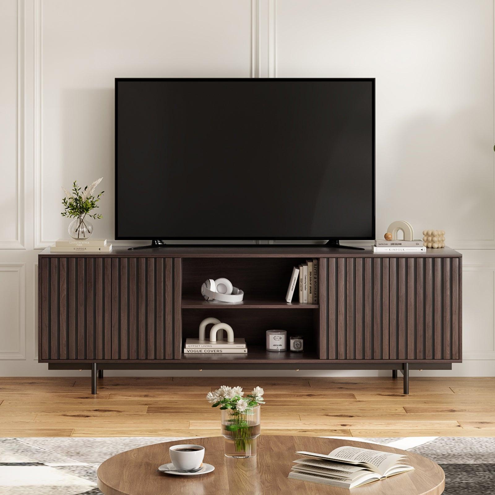 Mid Century Modern TV Stand for TVs Up to 75".