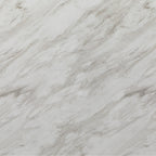 Faux Marble Dining Table with Natural Wood Look.