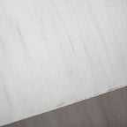 Washed white Console Table, 59in Entryway Table, Curved Waterfall-style Table,Console table with wood beads,Entrance Table for Entryway, Hallway, Living Room, Foyer, Corridor, Office