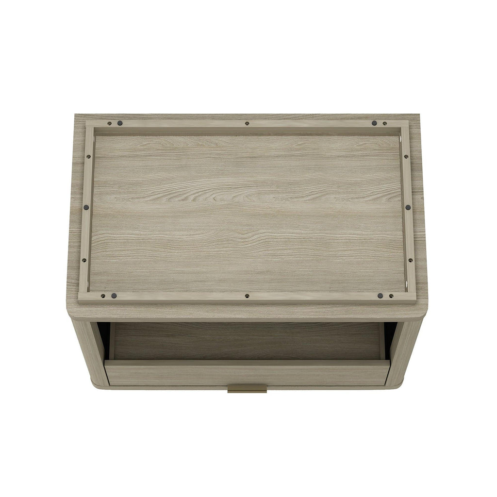 Evelyn 32' Nightstand in Natural (1-Drawer).