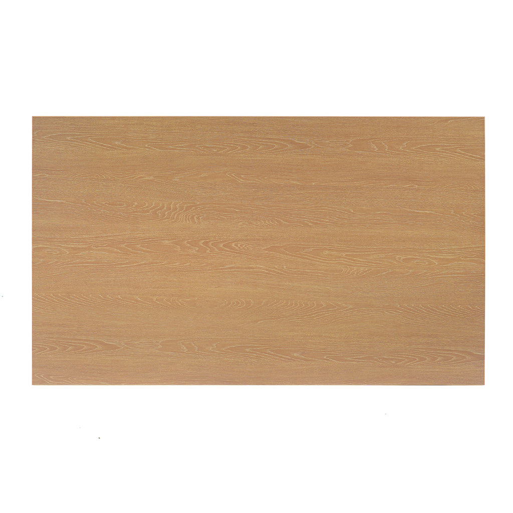 6-Piece Modern Dining Set, Rectangle Kitchen Table with 4 Upholstered Chairs & Bench, Ideal for Dining Room and Living Room, (Easy Assembly, Space Saving)