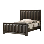 Espresso Finish 3PC Bedroom Set with Queen Bed & Nightstands.