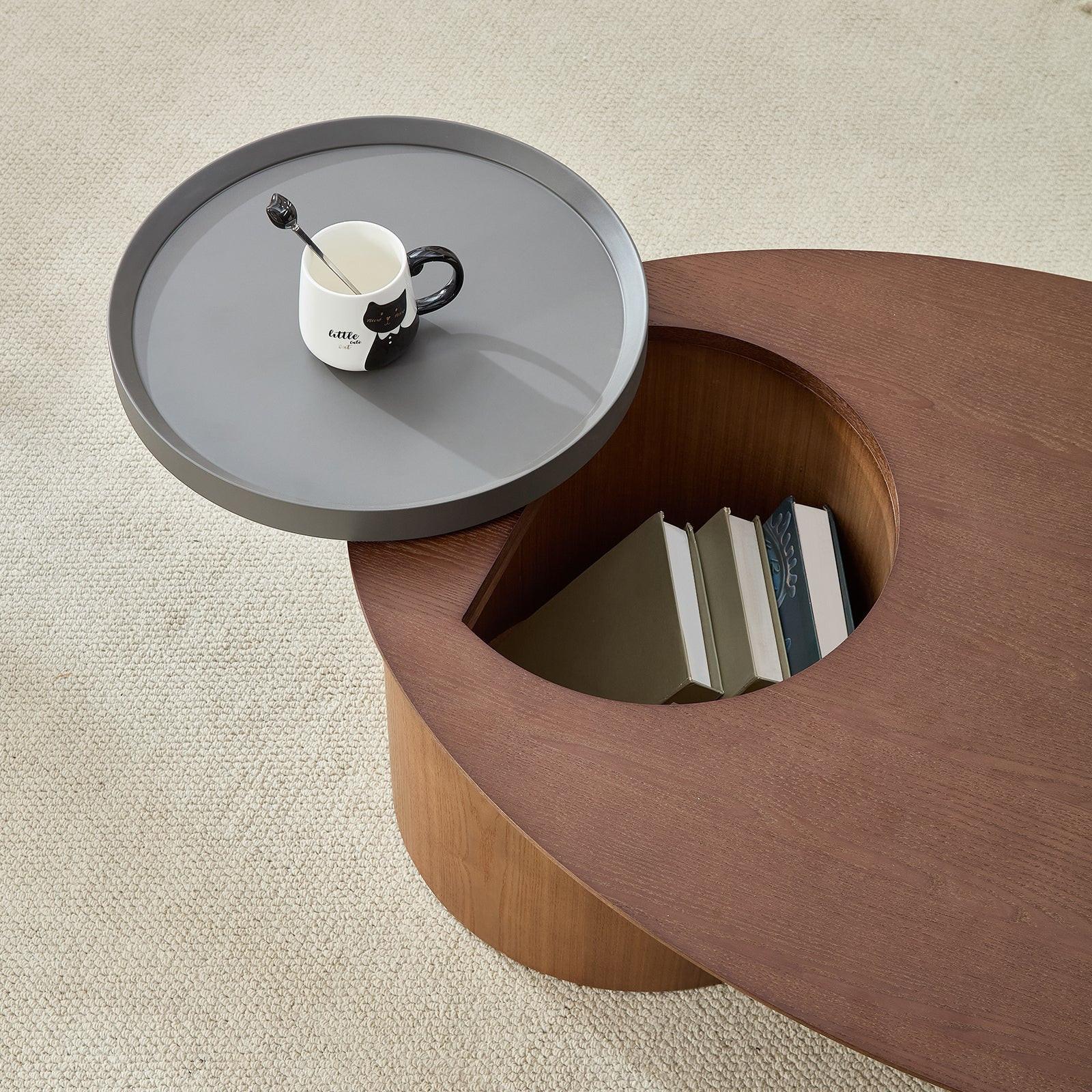 Modern Oval Luxury Coffee Table for Living Room.