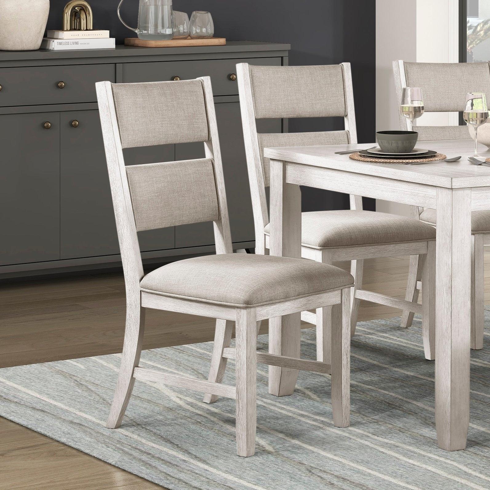 Modern Farmhouse Dining Set - Table, Bench, 4 Chairs.