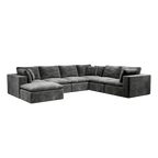 Modular Sectional Sofa - Upholstered Couch for Any Space.