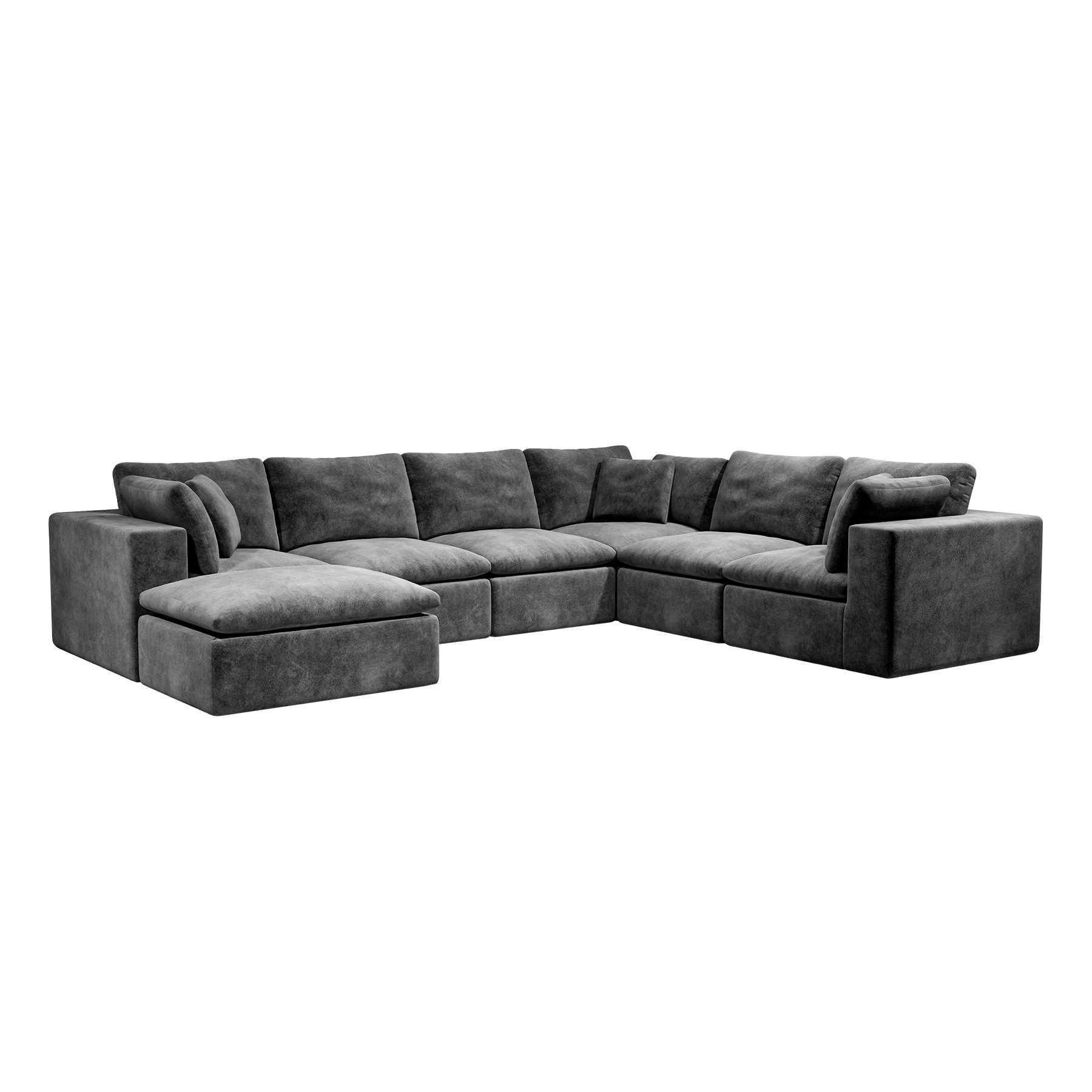Modular Sectional Sofa - Upholstered Couch for Any Space.