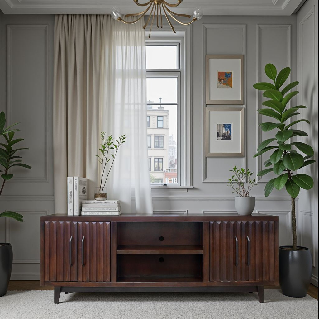 Radiance 75 inch TV Stand for TVs up to 85 inches