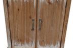 Rustic Wooden Storage Cabinet - Narrow Organizer with Drawers.