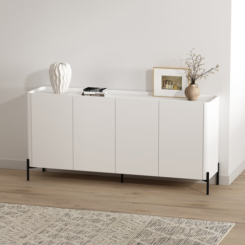Abbey 67' Sideboard in White