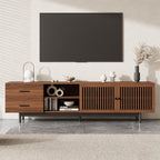 Modern TV Stand for 85 Inch TV with Cable Management.