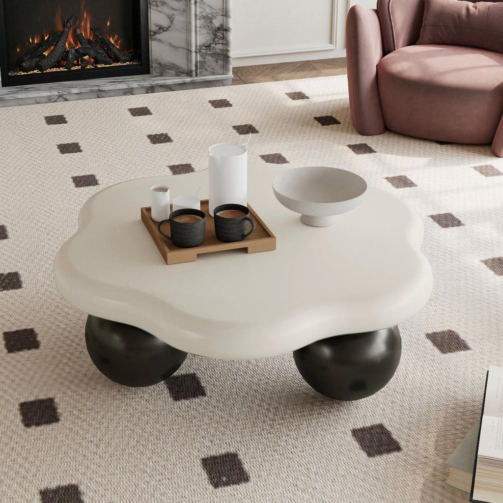 Cloud Shaped Coffee Table - Modern Minimalist Design.