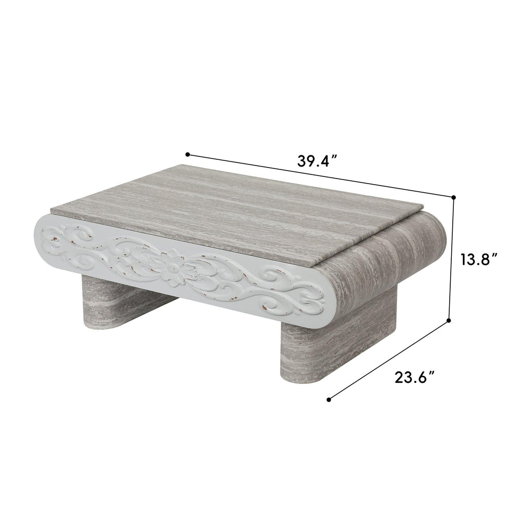 Lift Top Coffee Table with Storage - Modern Design.