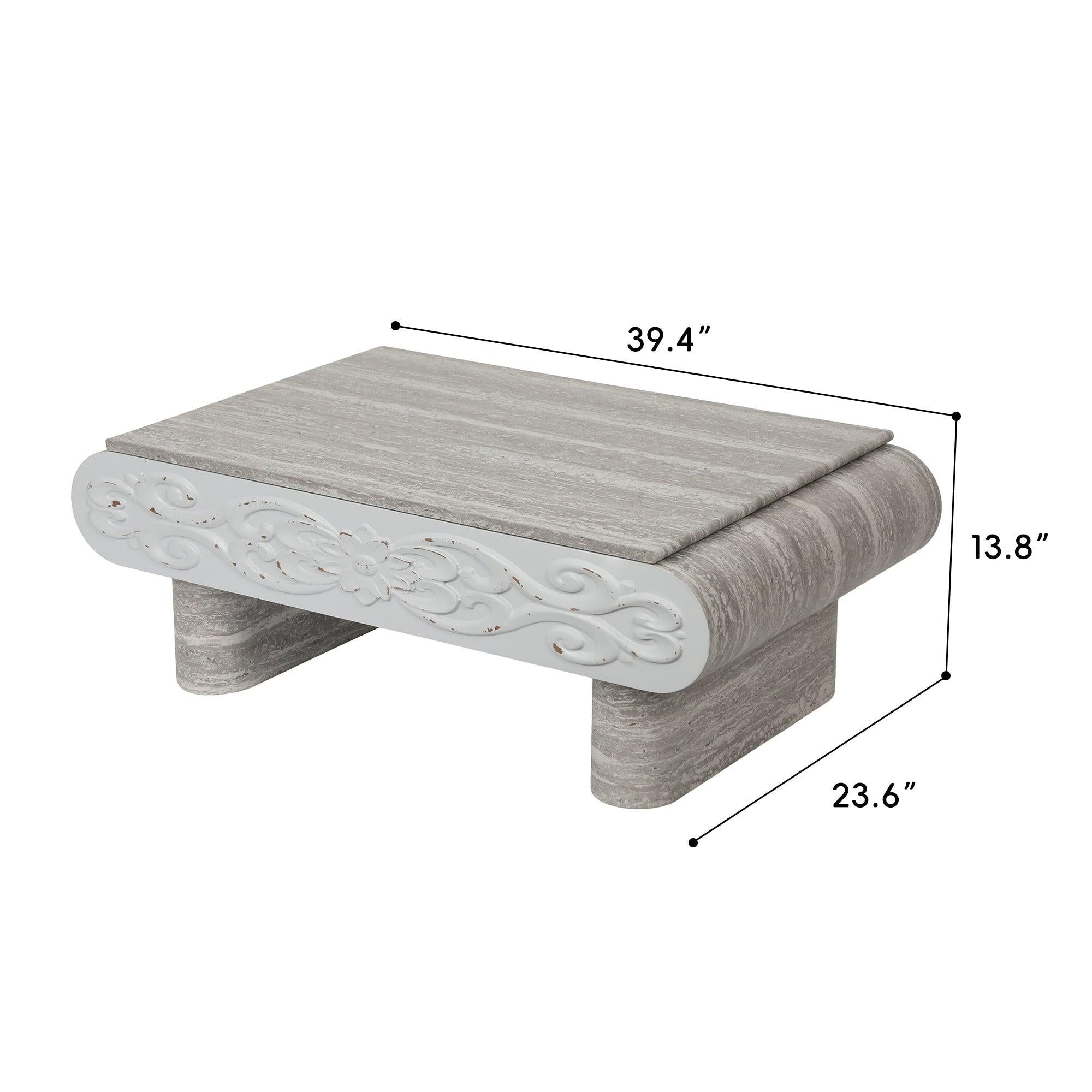 Lift Top Coffee Table with Storage - Modern Design.
