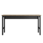 Dark Gray Metal Garage Table | Durable Workspace Solution.