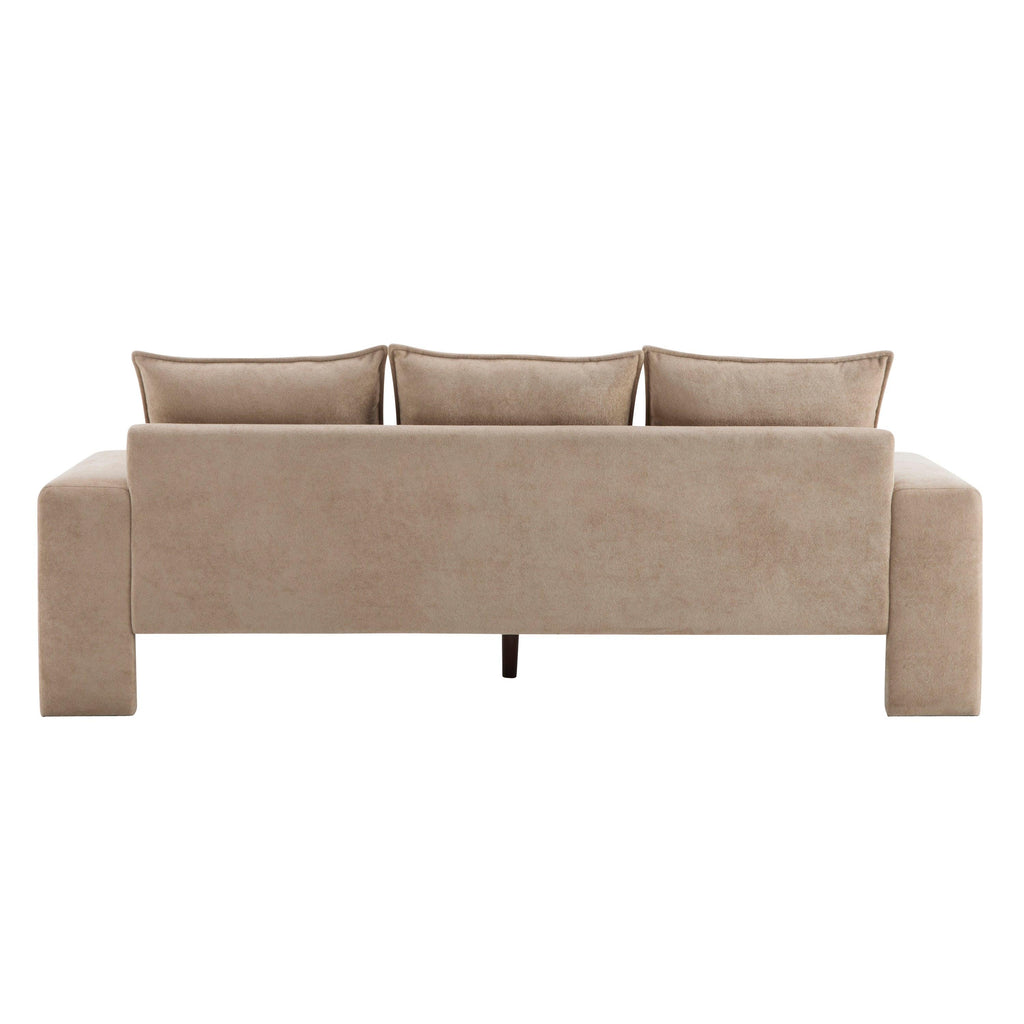 Algora 84.5 in. Modern Velvet Sofa for 3 Seating.