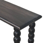 Artisan Furniture Solid Wood Console Table - Black Mango.