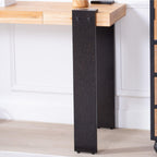 Rustic Industrial Console Table for Entryway & Living Rooms.