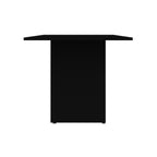 Black Dining Table - Seats 6.