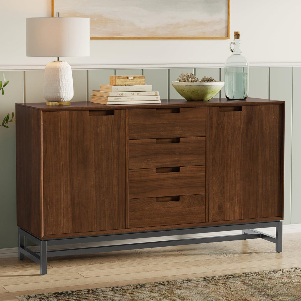 Mid Century Sideboard with Centre Drawers.
