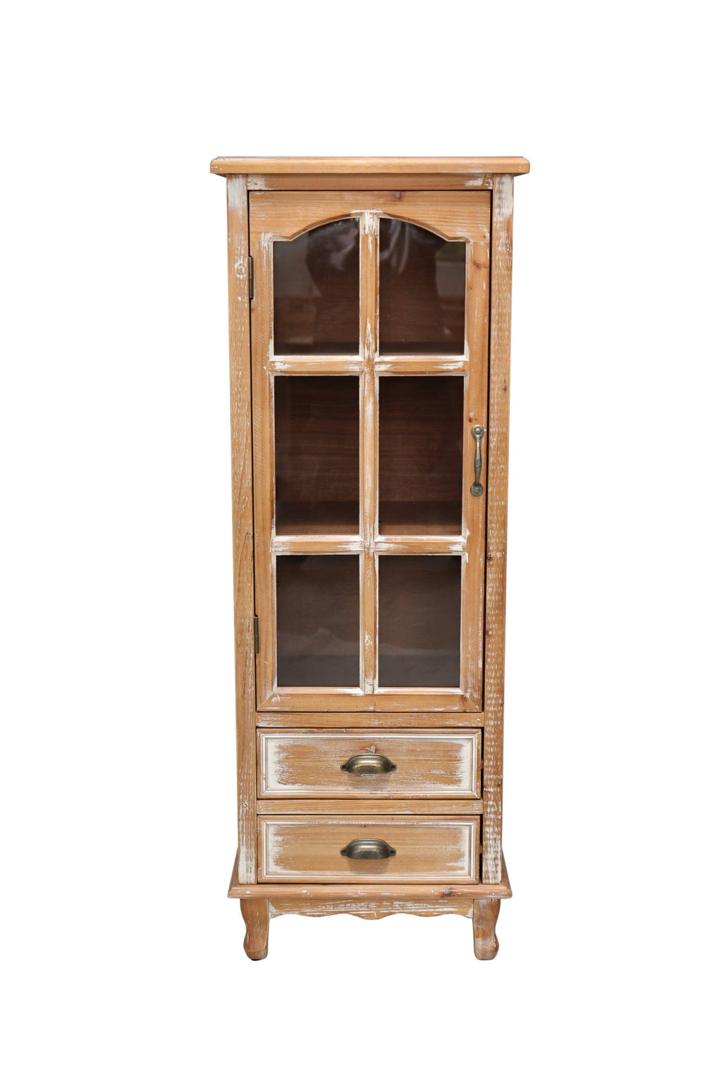 Rustic Wooden Storage Cabinet for Living Room & Bedroom.
