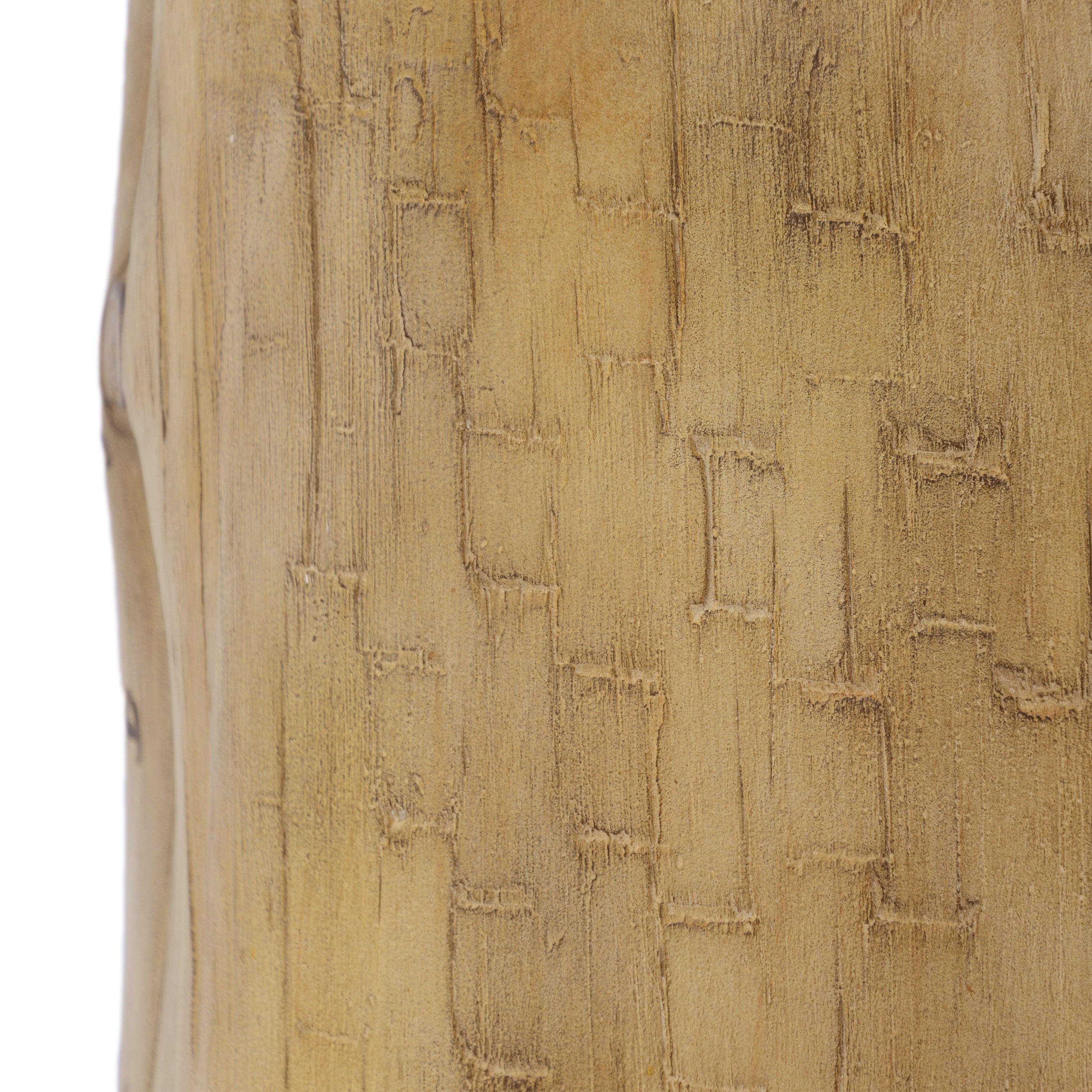 Hand-Painted Outdoor Side Table - Perfect for Any Space.