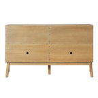 Vintage Sideboard Cabinet with 4-Door Storage.