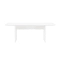 Ella 79' Dining Table in White