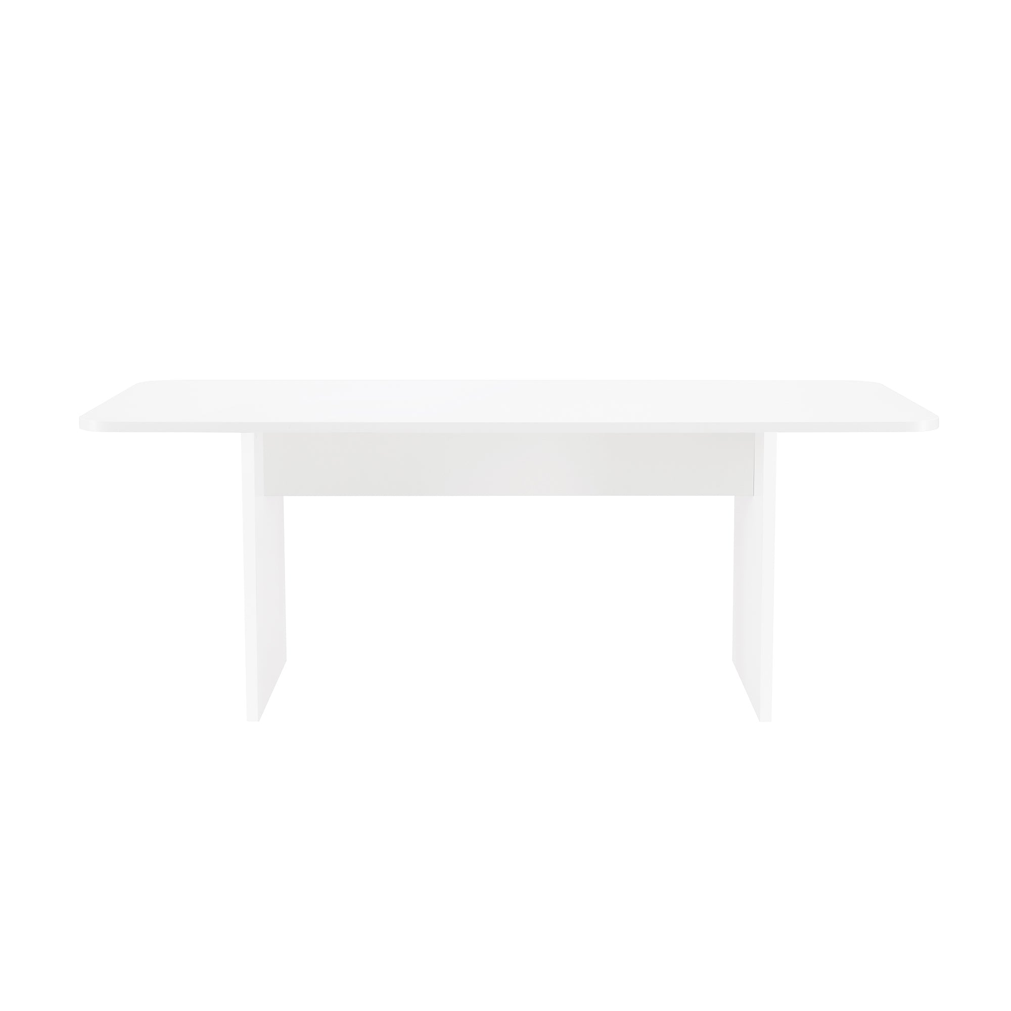 Ella 79' Dining Table in White
