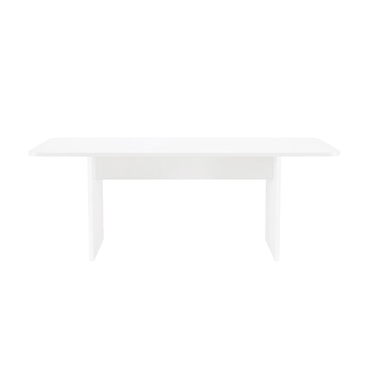 Ella 79' Dining Table in White