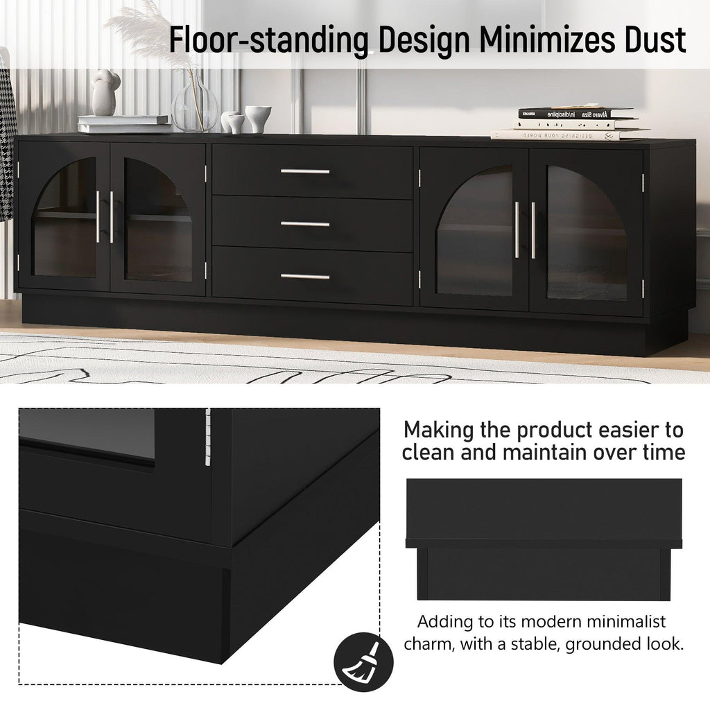 68.9'' Modern Minimalist TV Stand for TVs up to 75 Inches.
